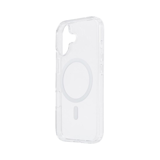 Capa de Silicone Magnética para Apple iPhone 17 Transparente